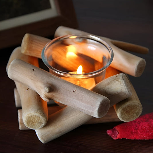 Driftwood Haven Tealight Holder