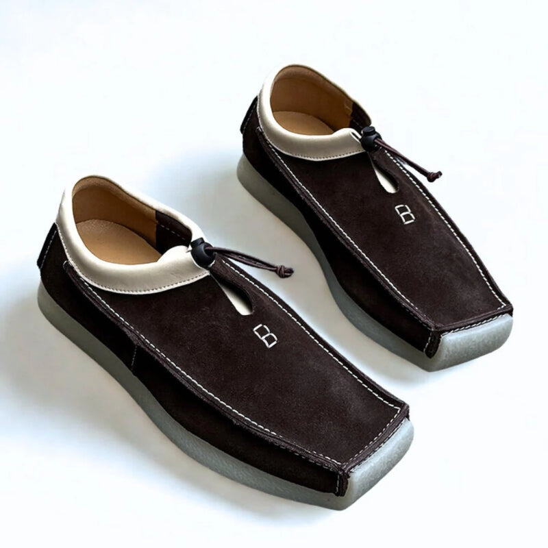 Soren Men's Adjustable Loafers - close-up detail