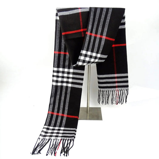 Juno Women's Plaid Scarf - front view