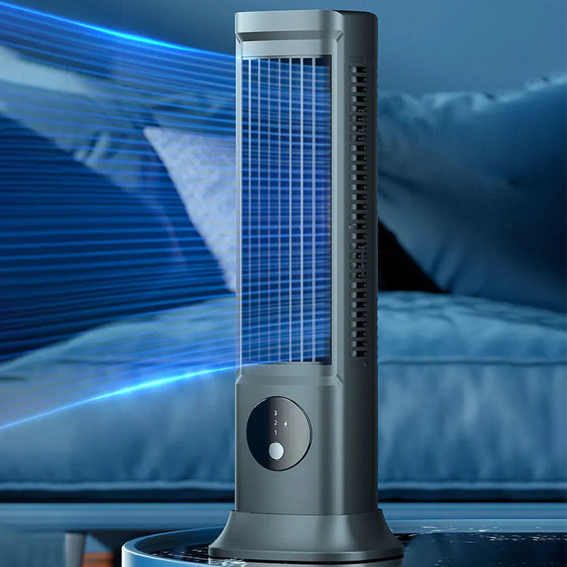 Bay Rechargeable Portable Fan - styled view