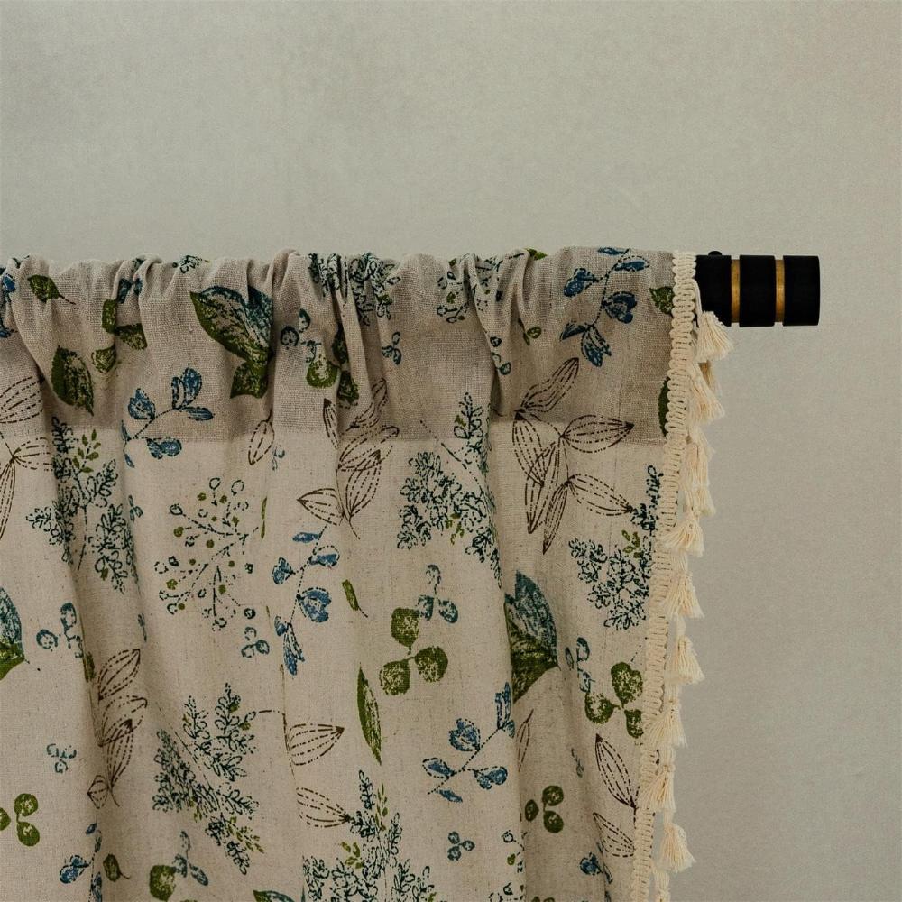 Wildflower Veil Curtains | 80% Light Block, Energy-Saving