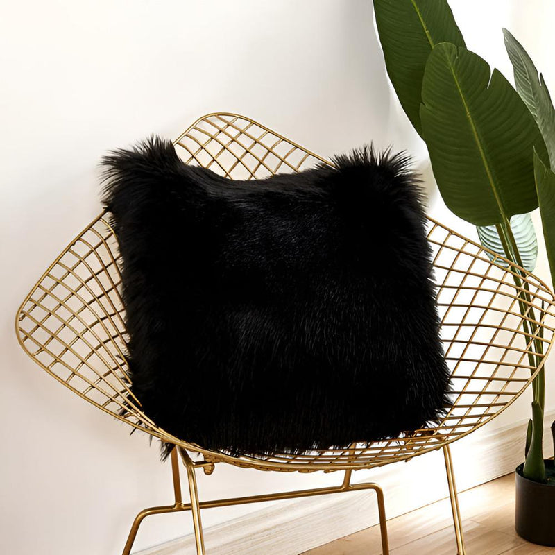 Furry Cushion Covers | Soft Cover, Living Room
