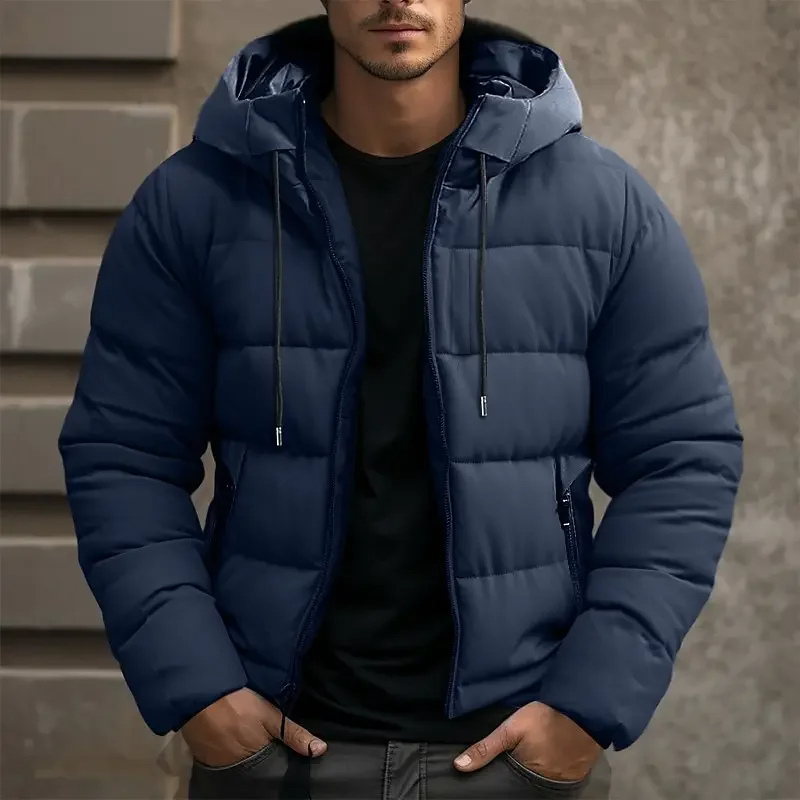 Barnaby Men's Puffer Jacket - close-up detail