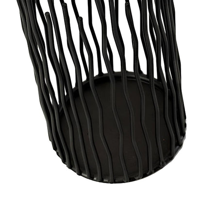 Black Iron Desk Candle Holder
