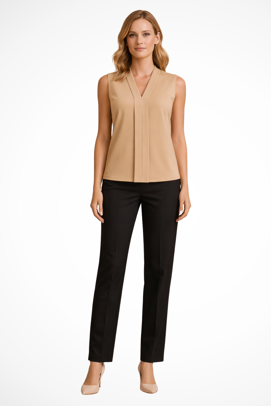 Genevieve Women's Blouse - front view
