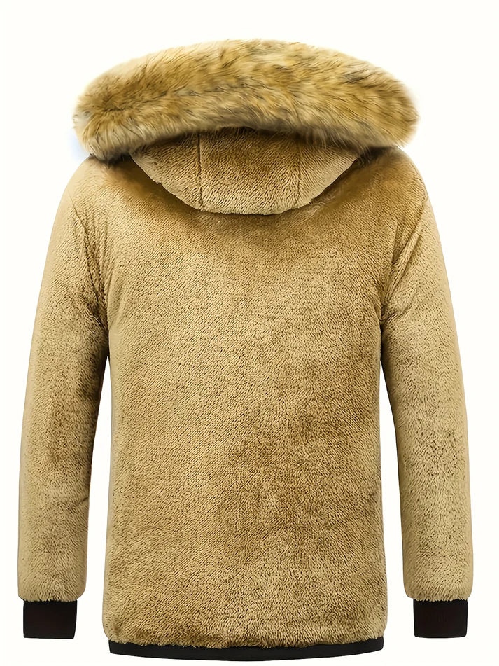 Hollis Men's Quilted Puffer Jacket - styled view
