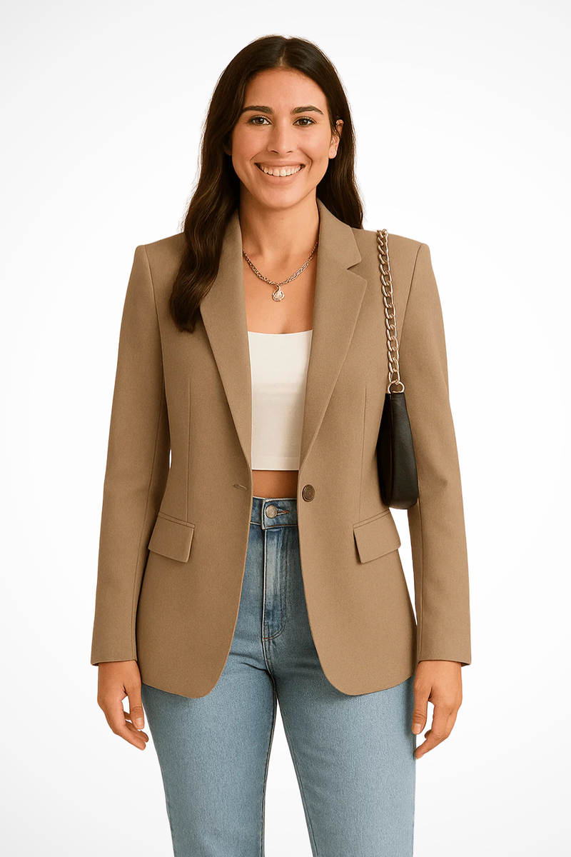 Quinn Women's Blazer - styled view