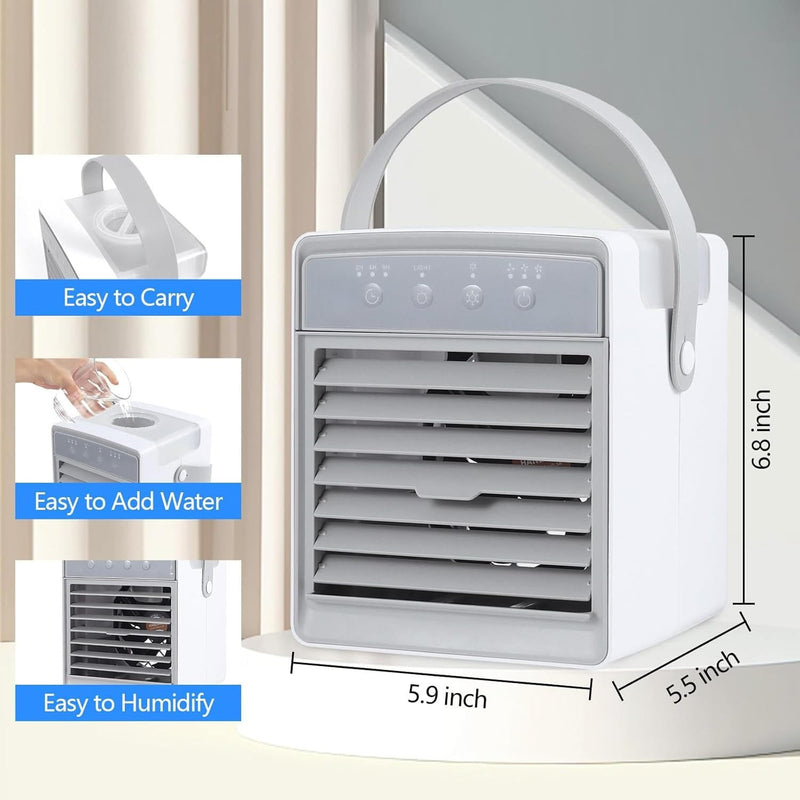 North Portable Air Conditioner - close-up detail