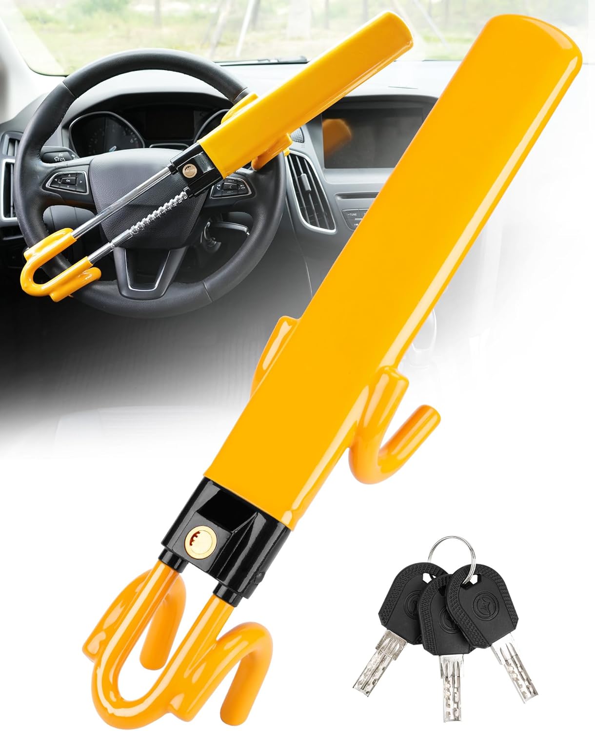 River Car Wheel Lock - front view
