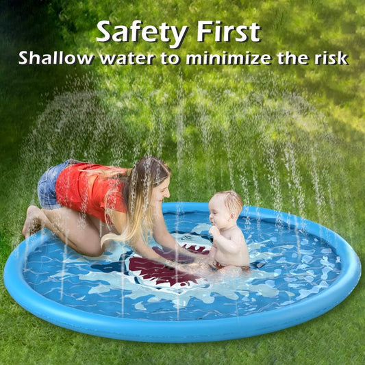 Marlow Portable Pad Sprinkler - styled view
