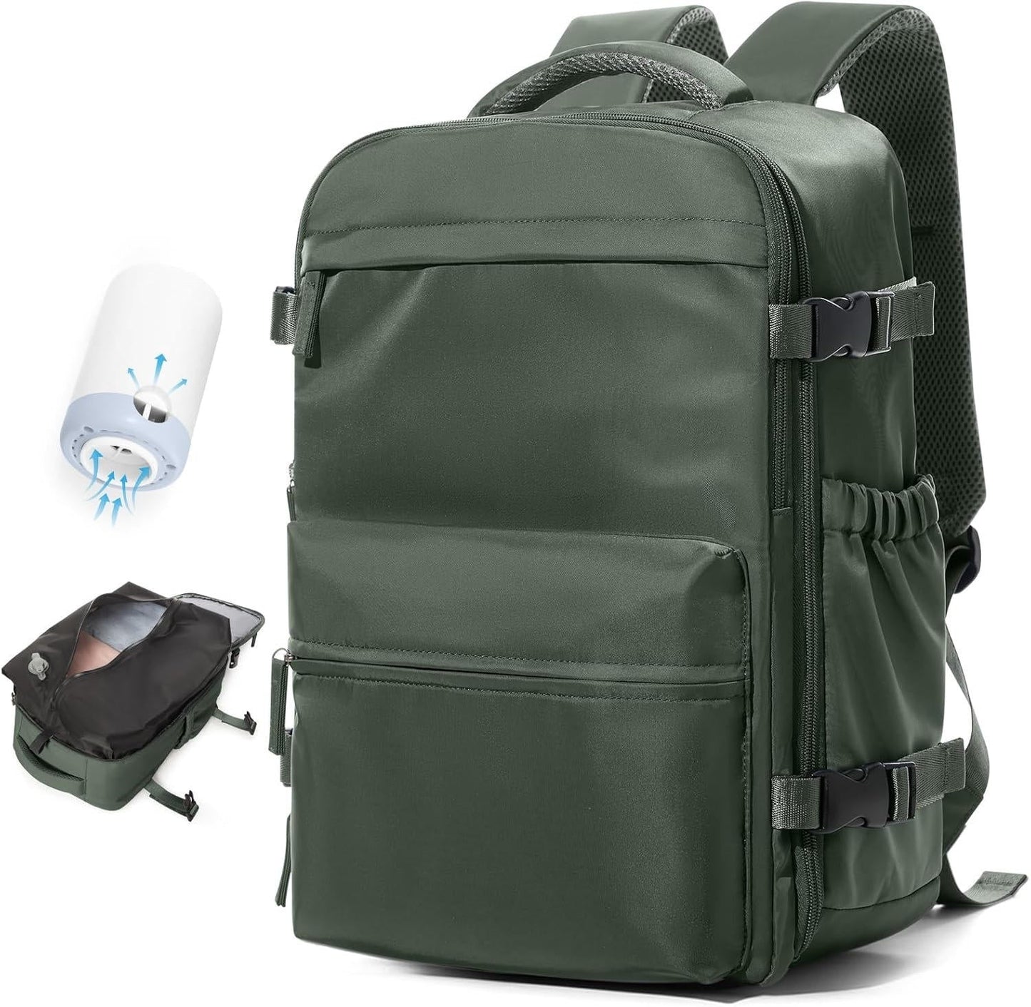 Beatrix Women's Backpack - fabric and finish detail