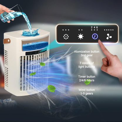 Fern Portable Air Conditioner - fabric and finish detail