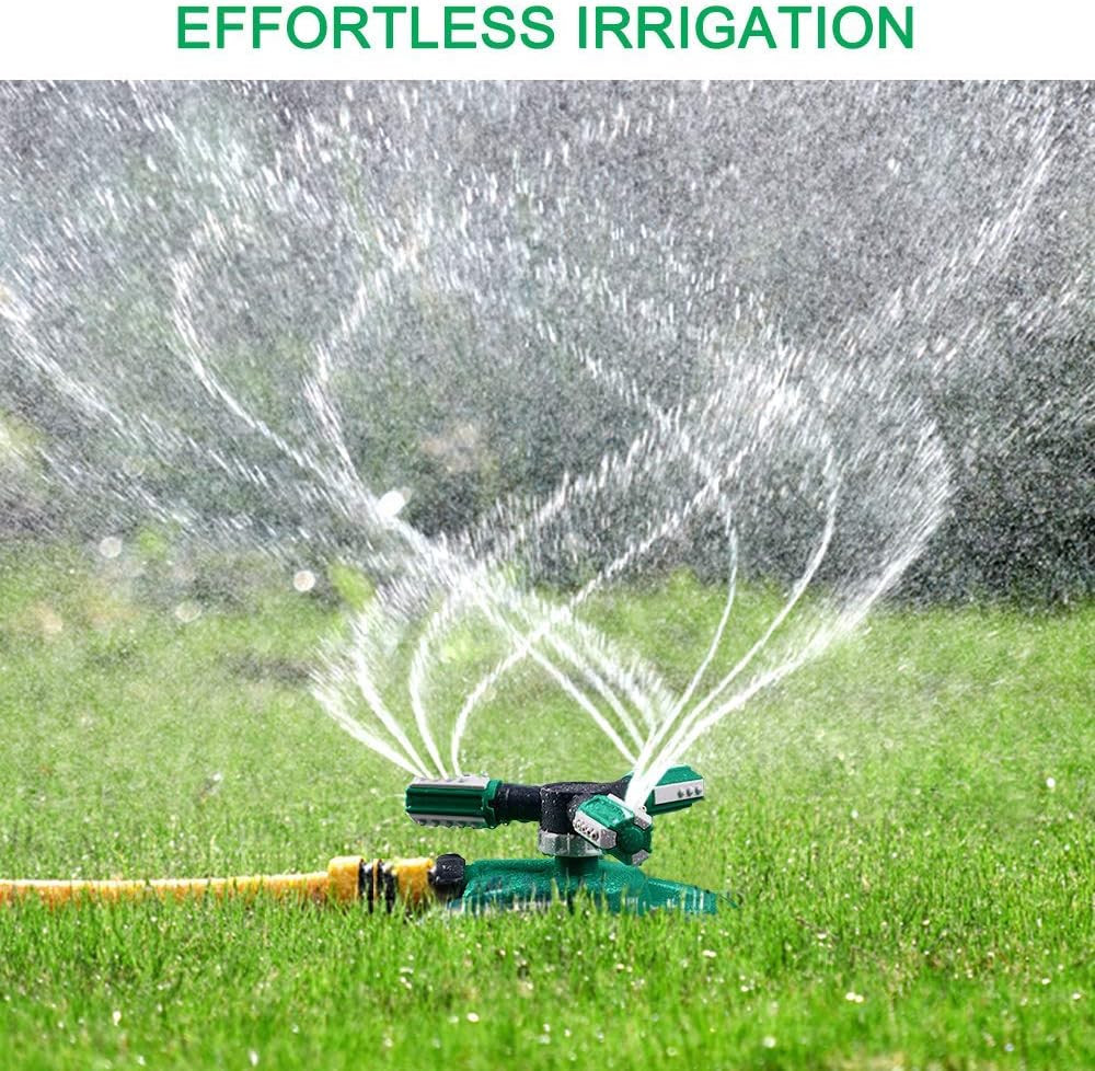 Dune Portable Water Sprinkler - shown in use