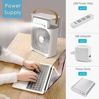 Isle Portable Fan - flat lay