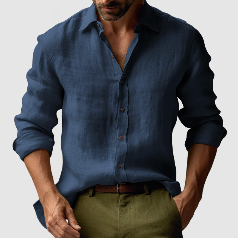Ellis Men's Shirt - shown in use