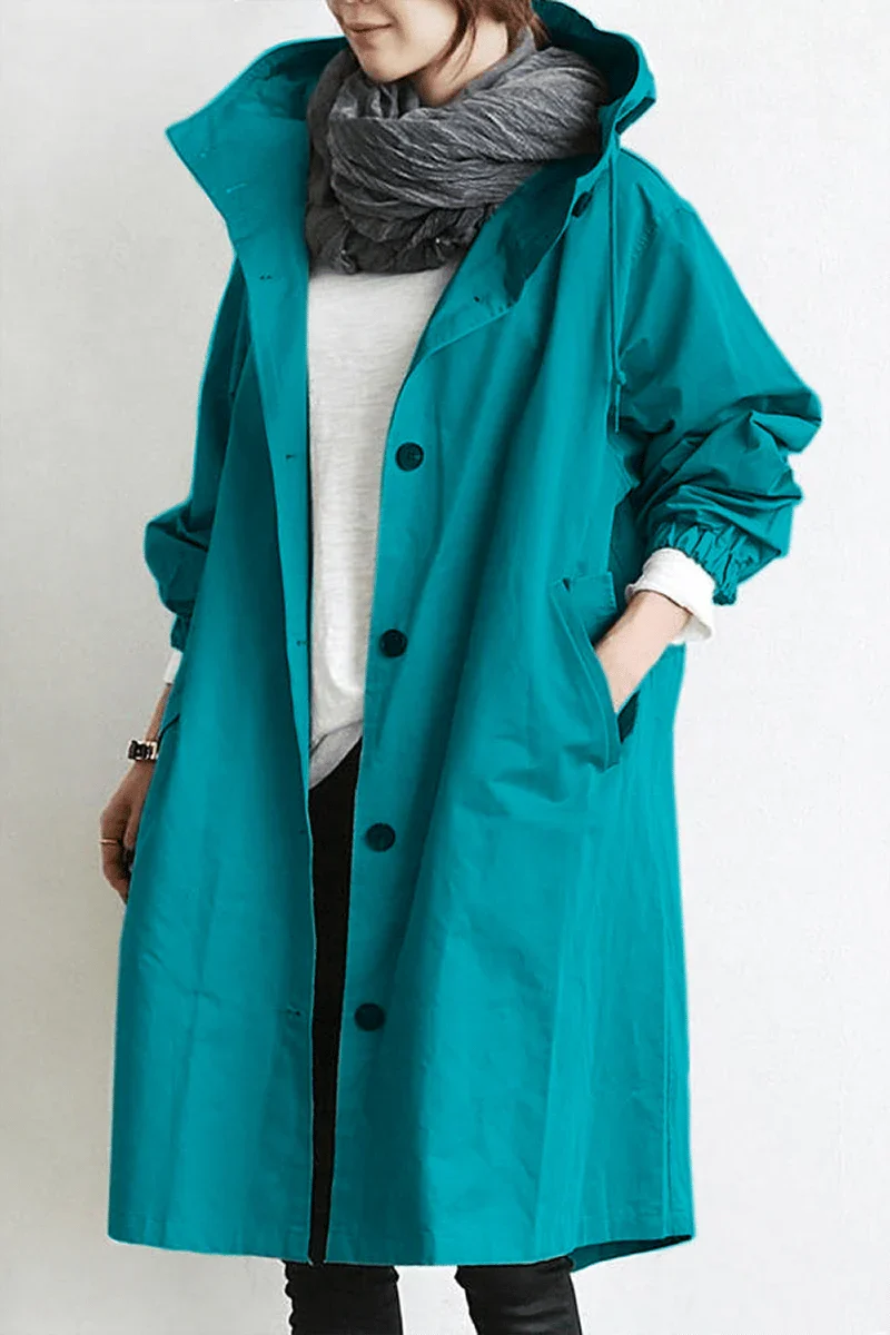 Ivy Women's Trench Coat | Waterproof, Hooded