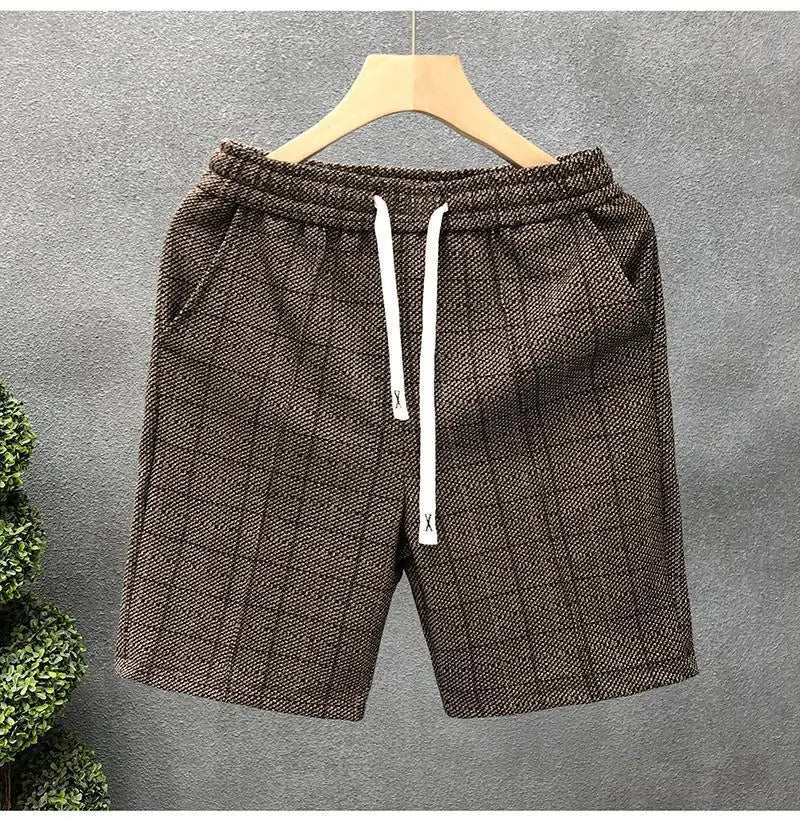 Imogen Women's Plaid Shorts - fabric and finish detail