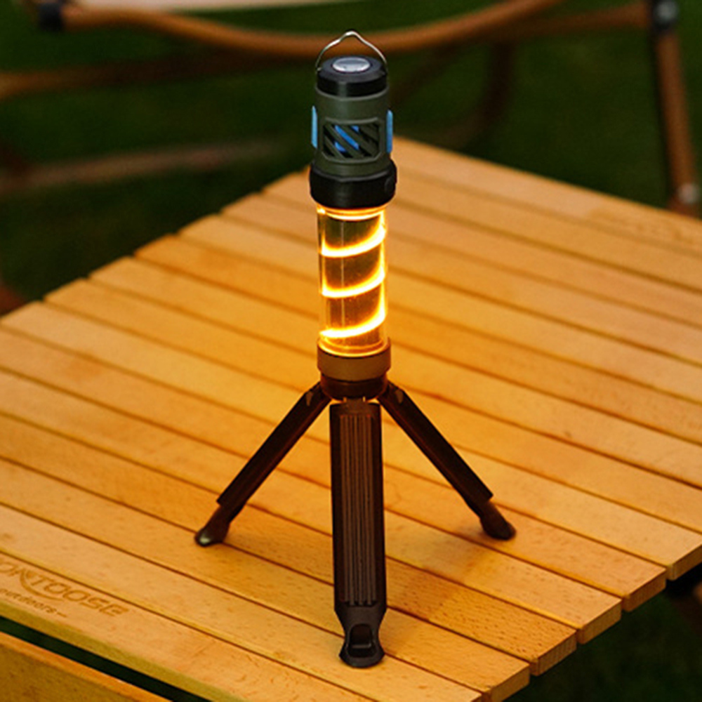 Onyx Solar Rechargeable Lamp - back view