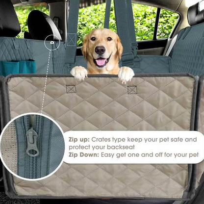 Linden Car Seat Covers - flat lay