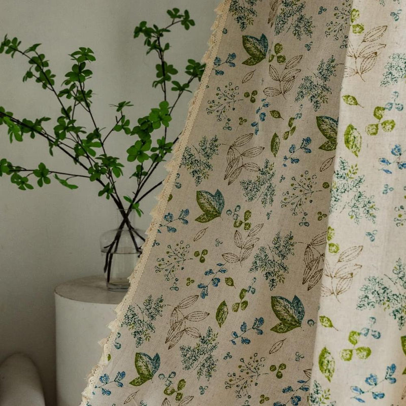 Wildflower Veil Curtains | 80% Light Block, Energy-Saving