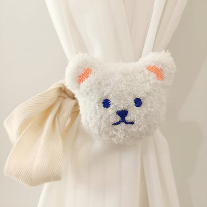 Teddy Bear Curtain Straps | Plush, Kids' Room Decor