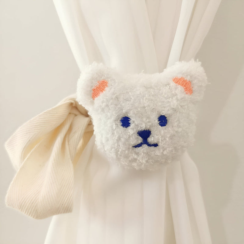Teddy Bear Curtain Straps | Plush, Kids' Room Decor
