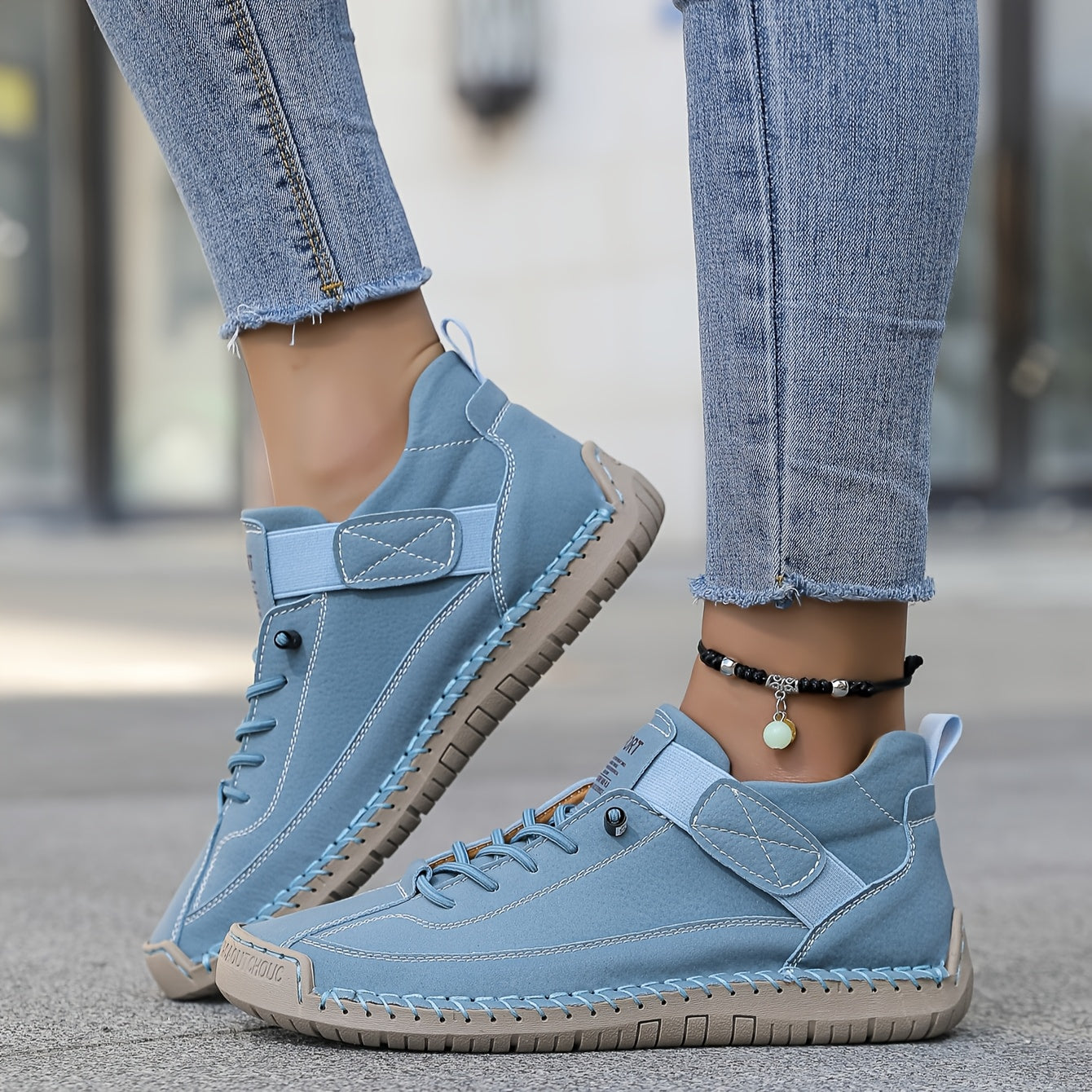 Liana Women's Adjustable Sneakers - close-up detail