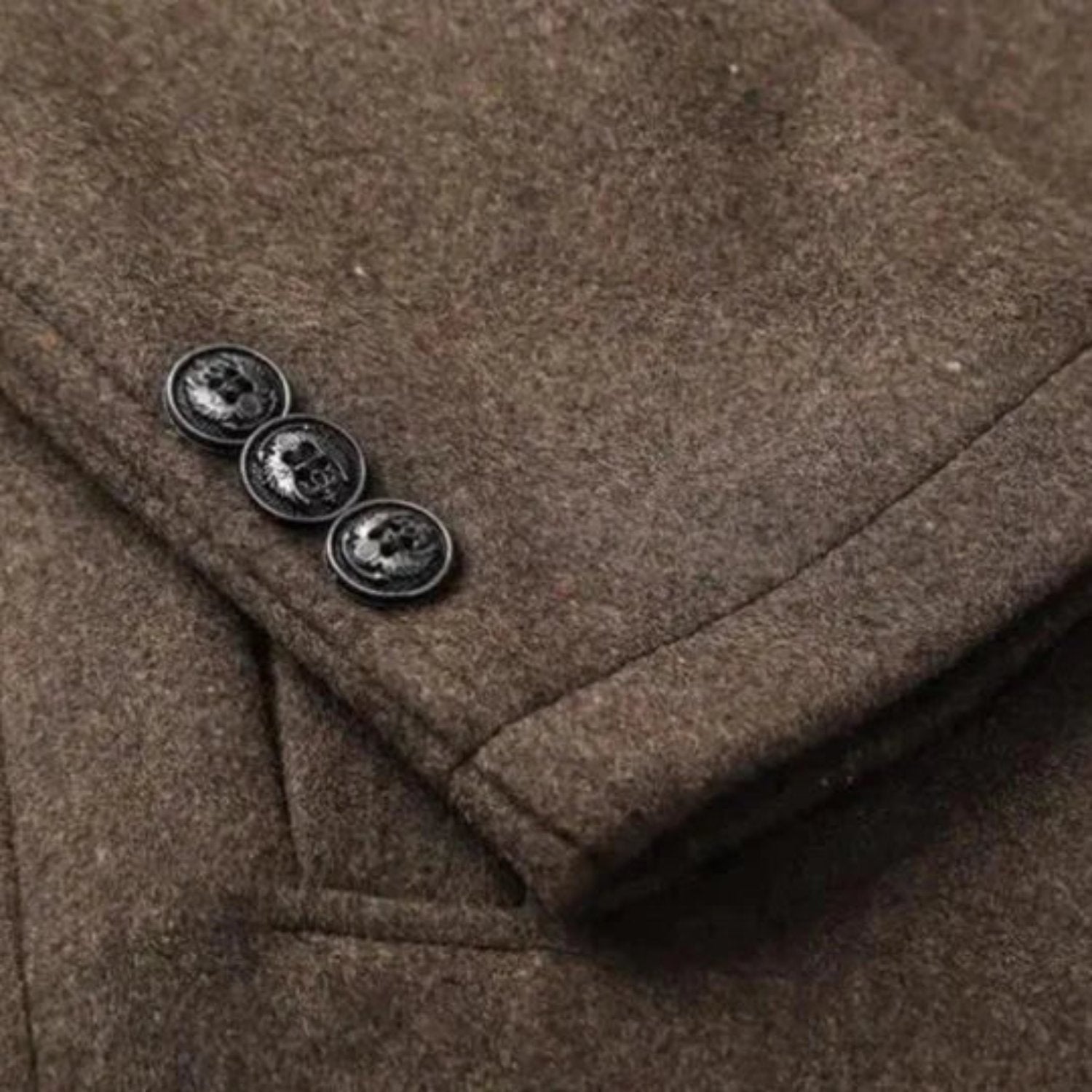 Gideon Men's Coat - front view