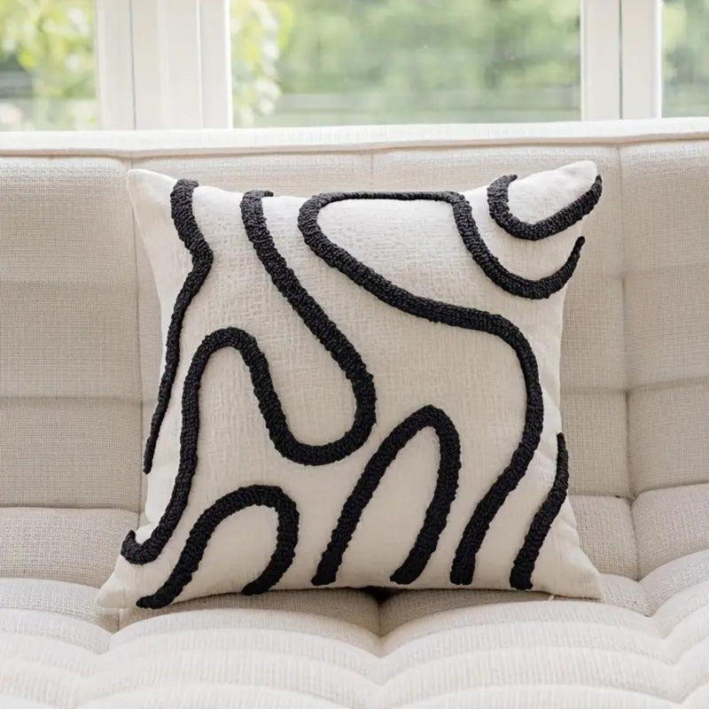 Aspen Serene Flow Cushion Cover | Soft Cover, Living Room