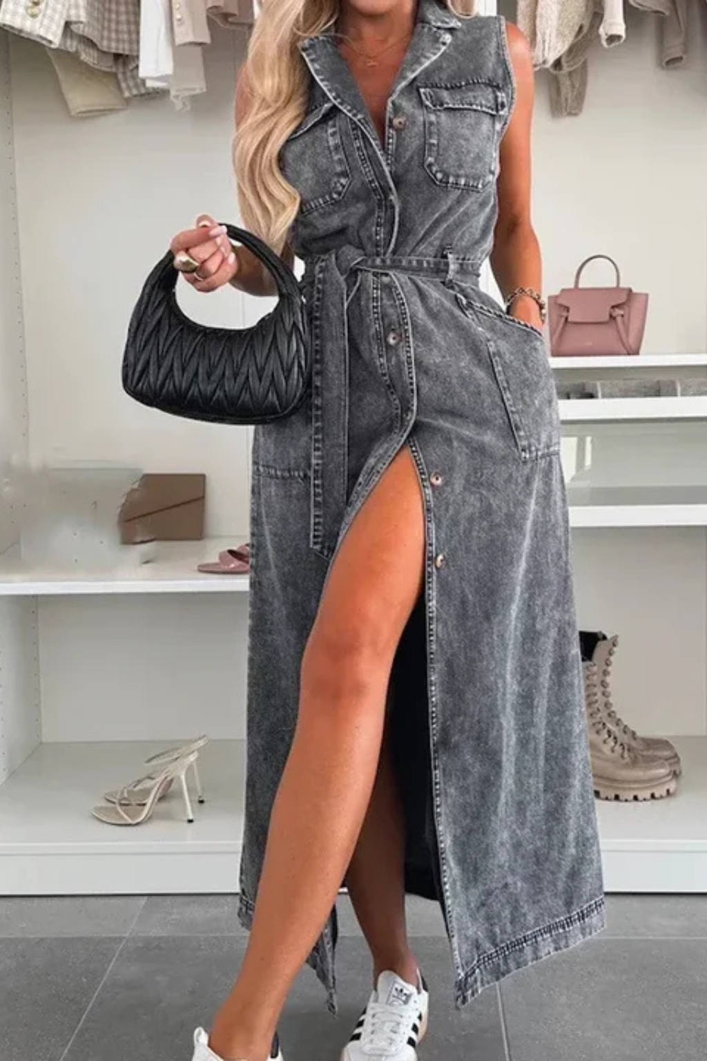 Ulla Women's Maxi Dress - styled view