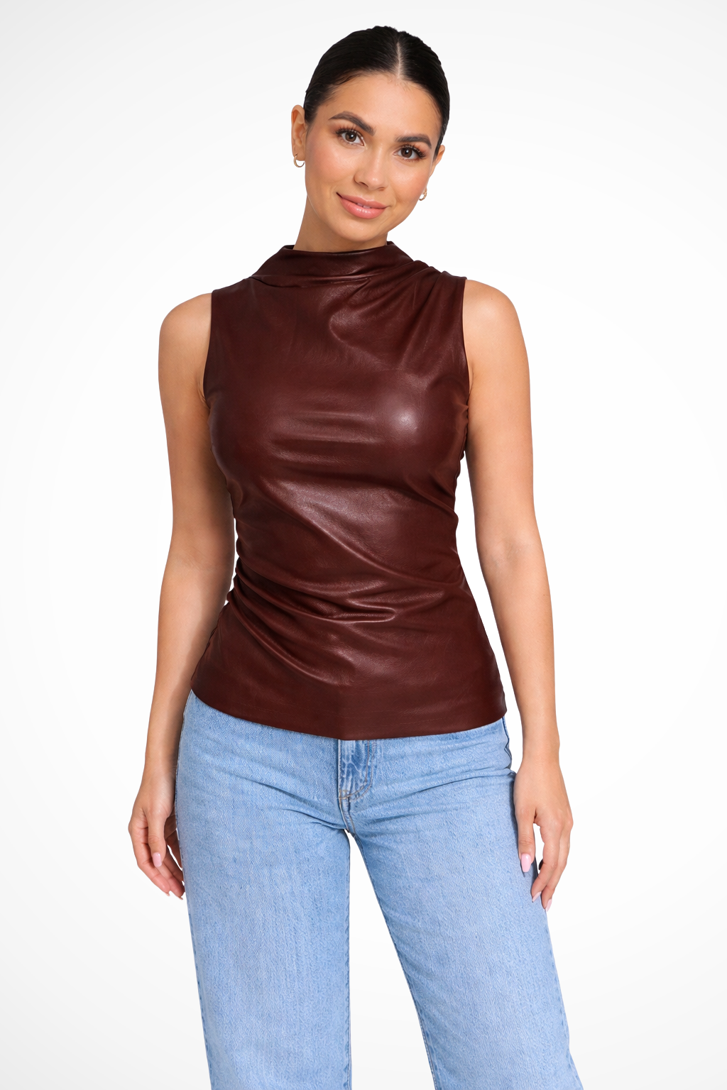 Uma Women's Top - fabric and finish detail