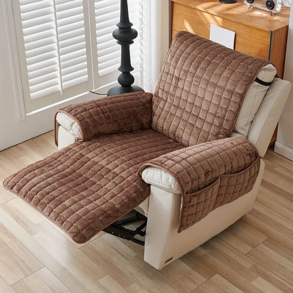 Snug Grid Recliner Chair Cover