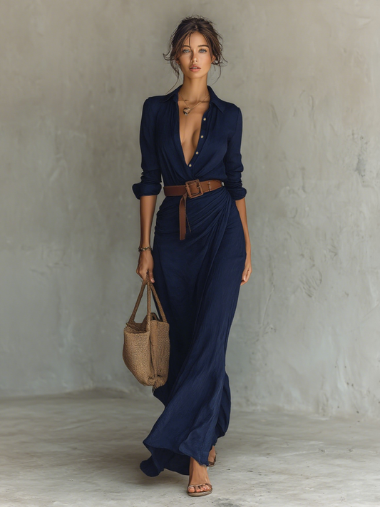 Maren Women's Maxi Dress - styled view