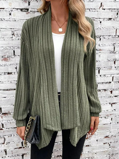 Nell Women's Cardigan - fabric and finish detail