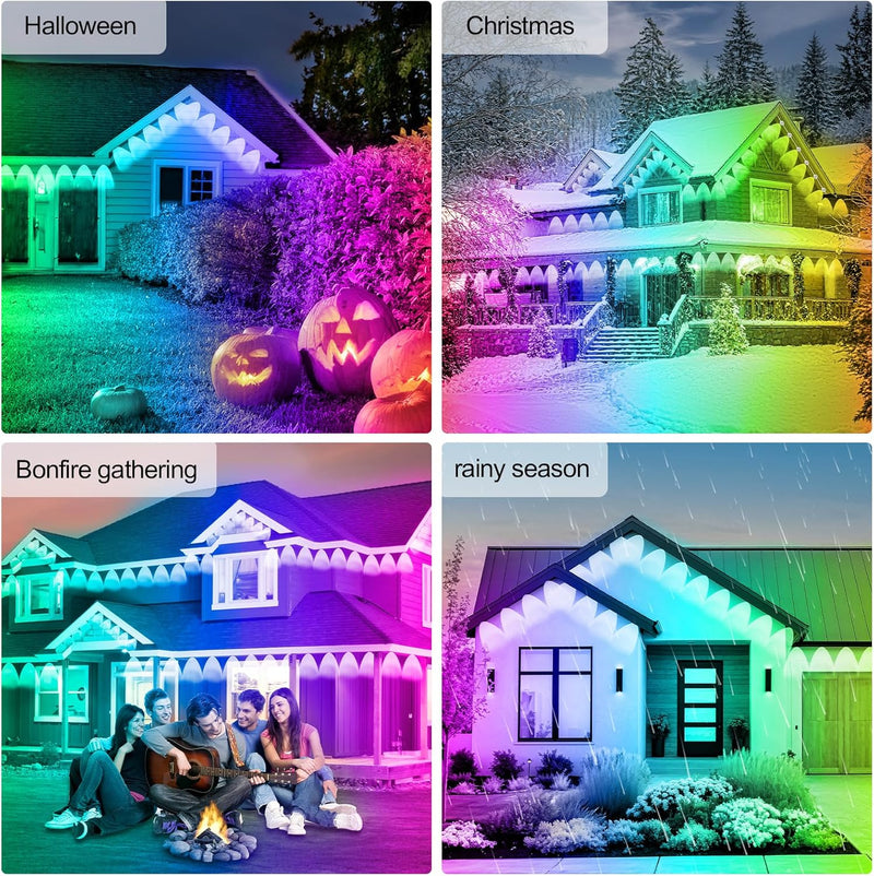 Slate Solar Outdoor Lights - flat lay
