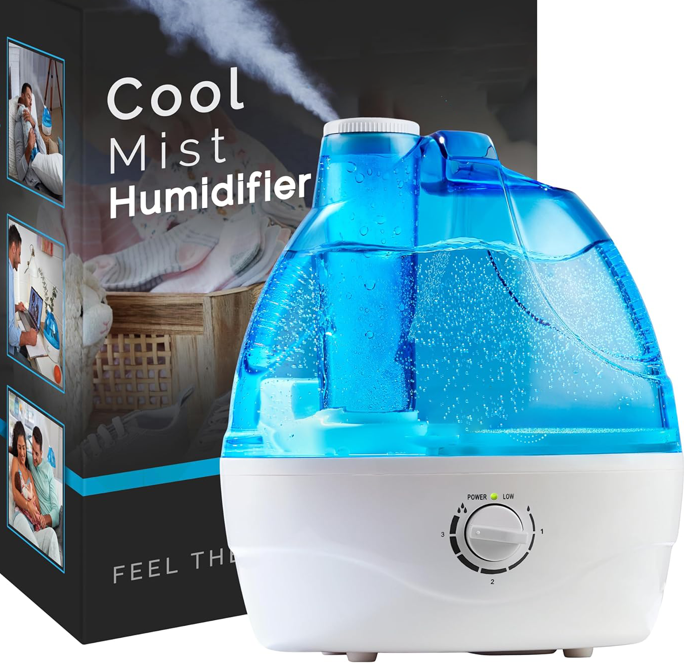 Aspen Portable Humidifier - front view