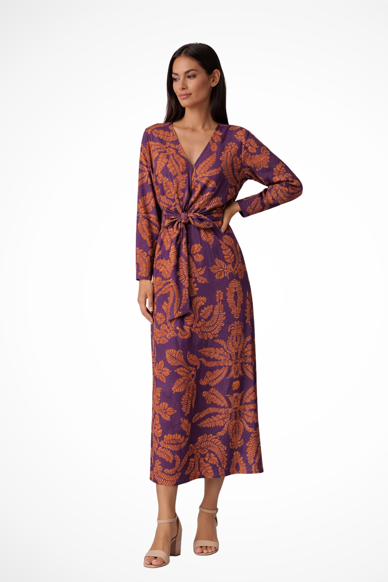 Hattie Women's Maxi Dress - back view