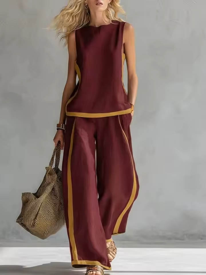 Sable Women's Two-piece Set - shown in use