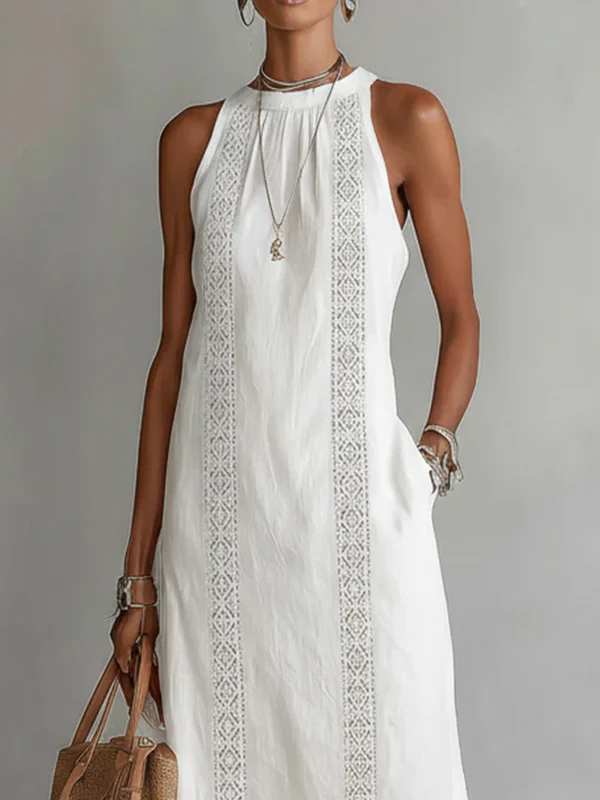 Dahlia Women's Midi Dress - styled view