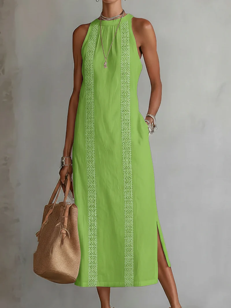 Dahlia Women's Midi Dress - full-length view