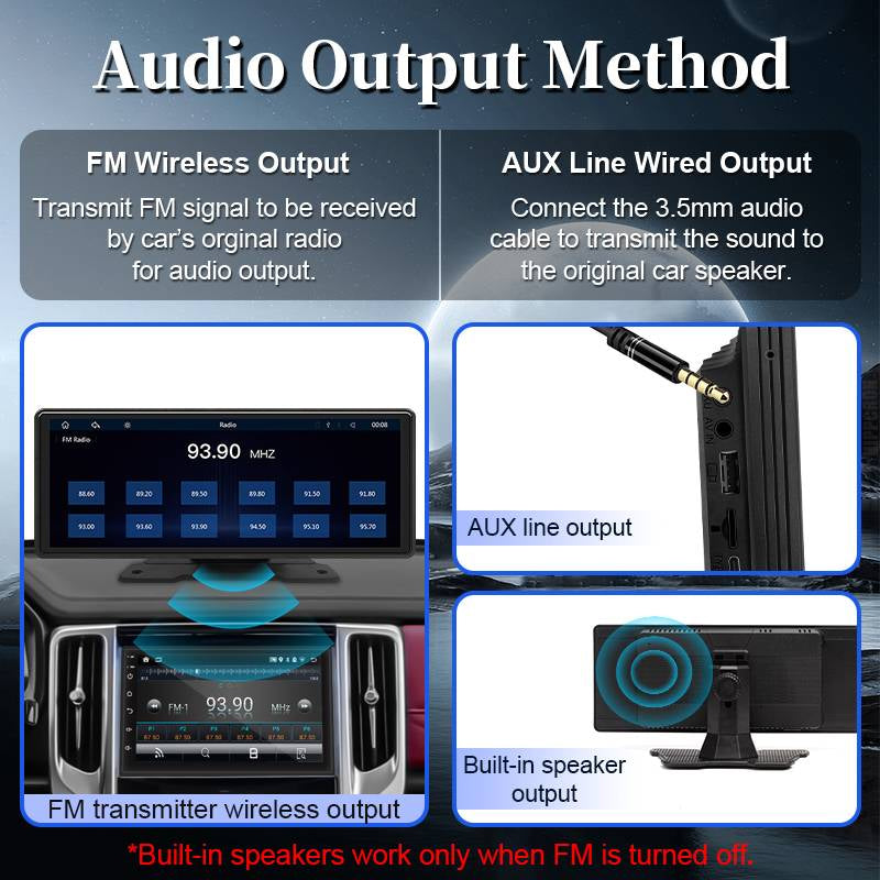 Quarry Car Stereo - back view