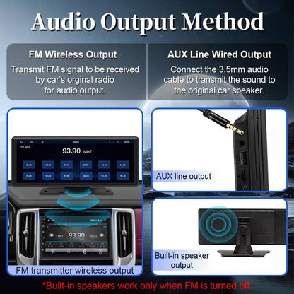 Quarry Car Stereo - back view