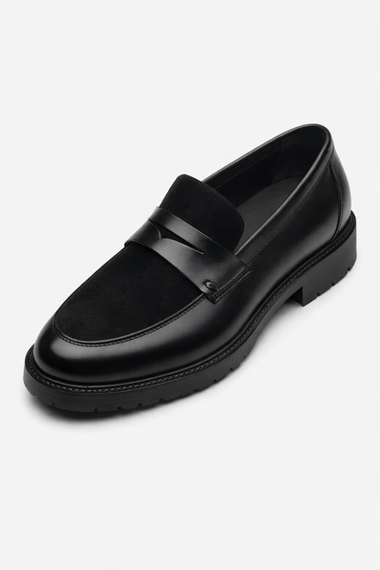Hollis Men's Suede Loafers - flat lay