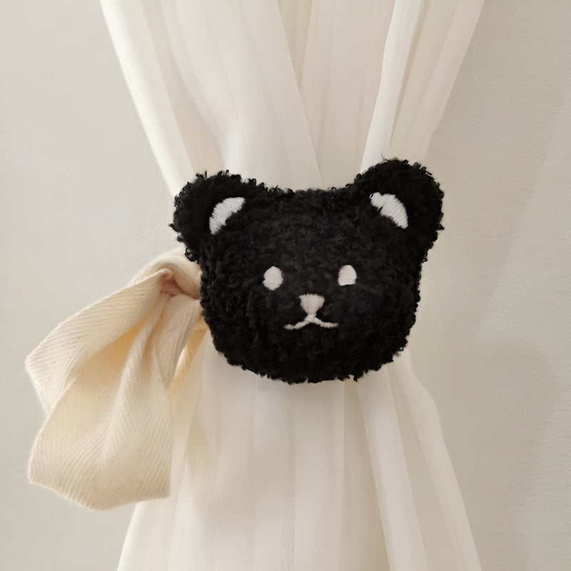 Teddy Bear Curtain Straps | Plush, Kids' Room Decor