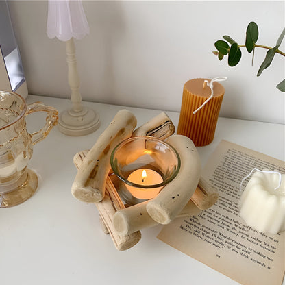 Driftwood Haven Tealight Holder