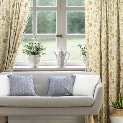 Wildflower Veil Curtains | 80% Light Block, Energy-Saving