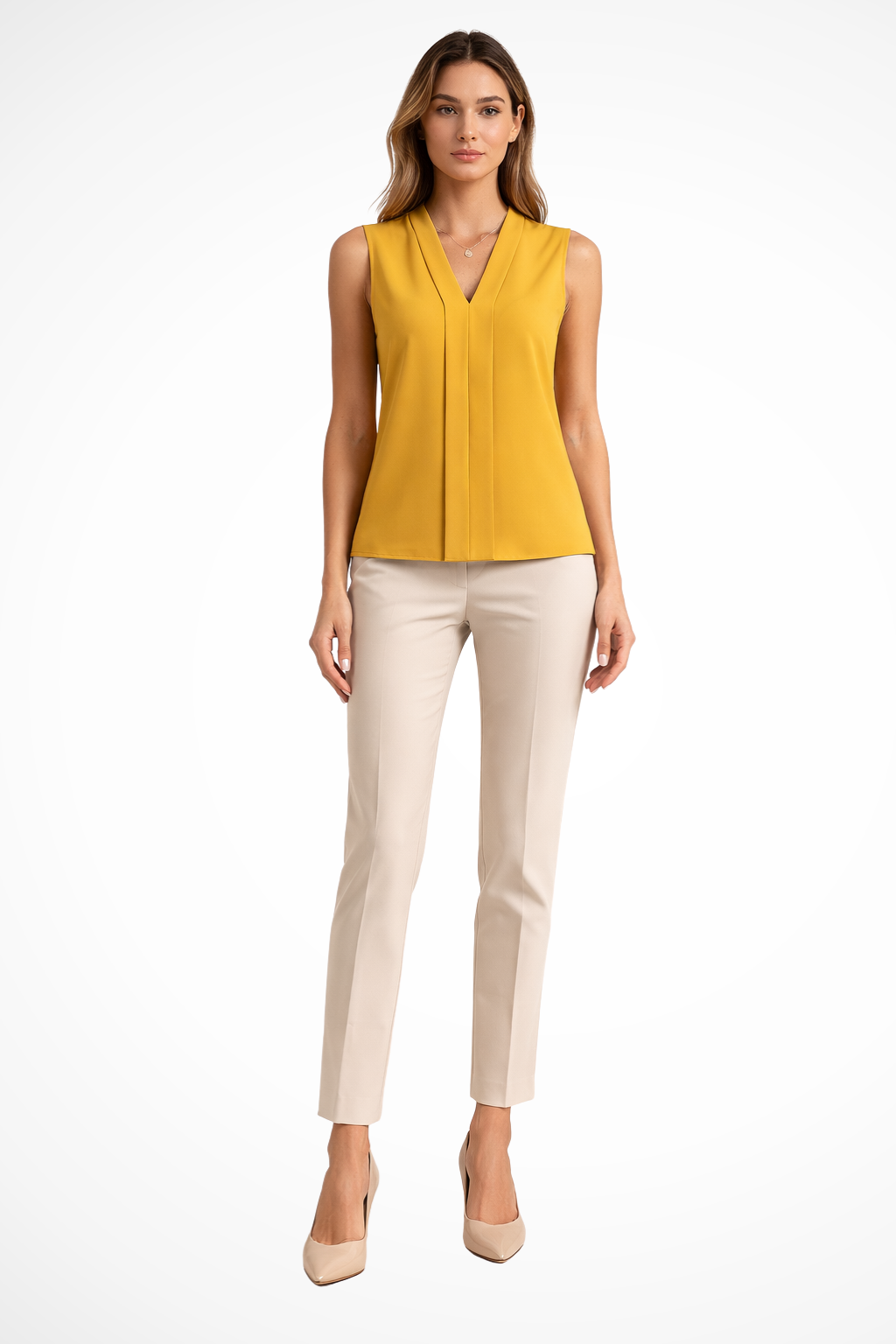 Genevieve Women's Blouse - full-length view