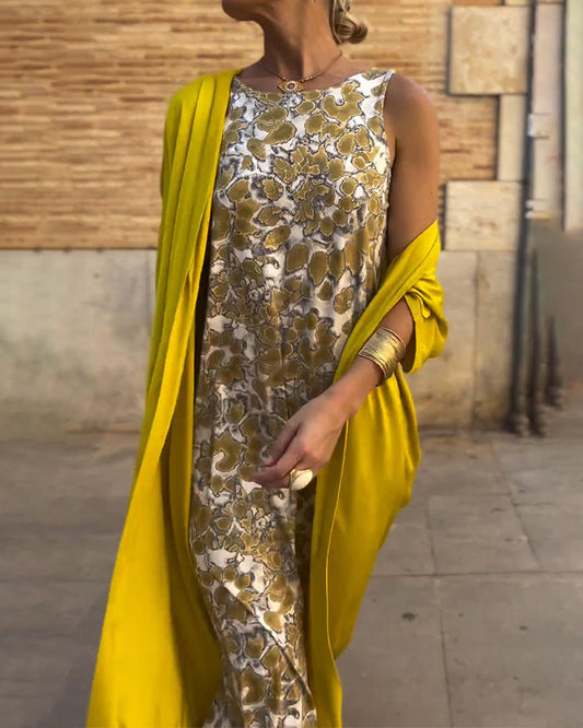 Camille Women's Maxi Dress - styled view
