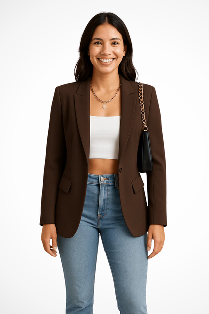 Quinn Women's Blazer - back view