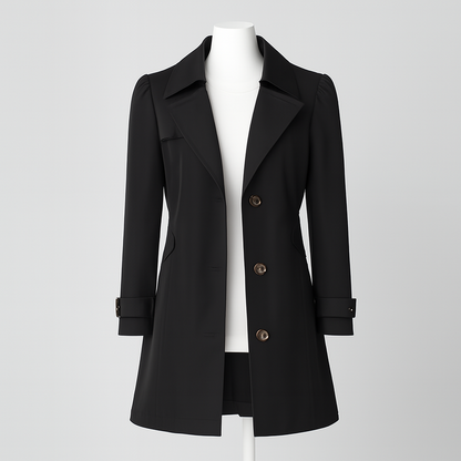 Maren Women's Trench Coat - front view